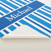 PERSONALISIERTE BLUE-KNOTE SHERPADECKE (3/4)