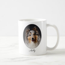 Personalisierte Blue Merle Sheltie Liebe