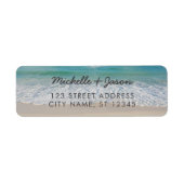 Personalisierte Blue Ocean Summer Beach Waves (Vorne)
