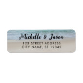 Personalisierte Blue Ocean Summer Beach Waves (Vorne)
