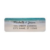 Personalisierte Blue Ocean Summer Beach Waves (Vorne)