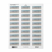 Personalisierte Blue Ocean Summer Beach Waves (Vorne)