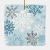 Personalisierte Blue-Polar-Keramik Keramikornament (Rückseite)