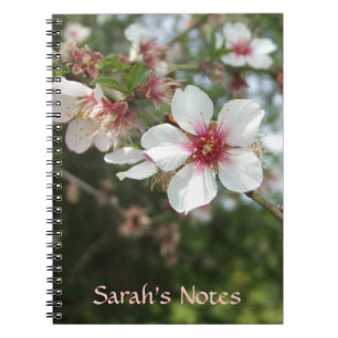 Personalisierte Blume Blossom-Notebook Notizblock