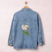PERSONALISIERTE BLUME BOUQUET JEANSJACKE (Hangar)
