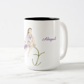 Personalisierte Blume Fairy Tasse (VorderseiteRechts)