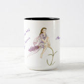 Personalisierte Blume Fairy Tasse (Mittel)