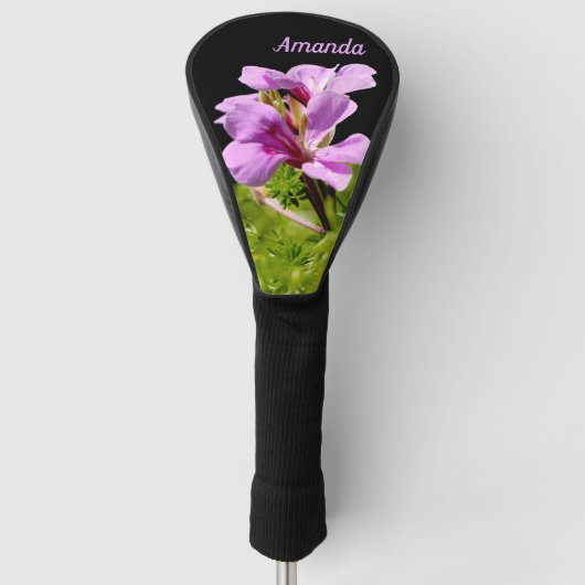 Personalisierte Blume Golf Headcover (Vorderseite)