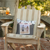 Personalisierte Blume Kissen (Stuhl)