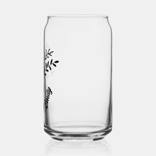 Personalisierte Blume Maigeburt Lily of the Valley Dosenglas (Links)