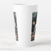 Personalisierte Blume Milchtasse (Vorderseite)