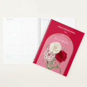 Personalisierte Blume Monat Januar Nation Planer (Anzeige)
