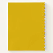 Personalisierte Blume Monat März Notizblock (Rückseite)