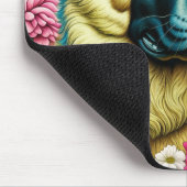 Personalisierte Blume Mousepad (Ecke)