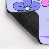 Personalisierte Blume Mousepads (Ecke)
