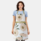 Personalisierte Blume Muster für Frauen Schürze (Getragen)
