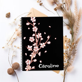 Personalisierte Blume Notizblock