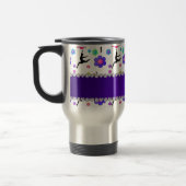Personalisierte Blume Reisebecher (Links)