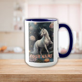 Personalisierte Blume Tasse