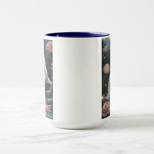 Personalisierte Blume Tasse (Zentrum)