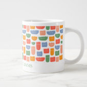 Personalisierte Blume Tasse | Individuelle Name Gi (Rechts)