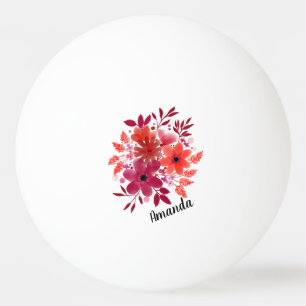 Personalisierte Blume Tischtennisball
