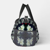 Personalisierte Blume von White Clematis Duffle Bag (Rechts)