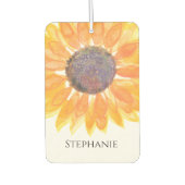 Personalisierte Blumen Autolufterfrischer (Vorderseite)