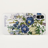 Personalisierte Blumen Case-Mate iPhone Hülle (Rückseite (Horizontal))