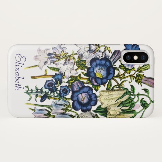 Personalisierte Blumen Case-Mate iPhone Hülle (Rückseite (Horizontal))
