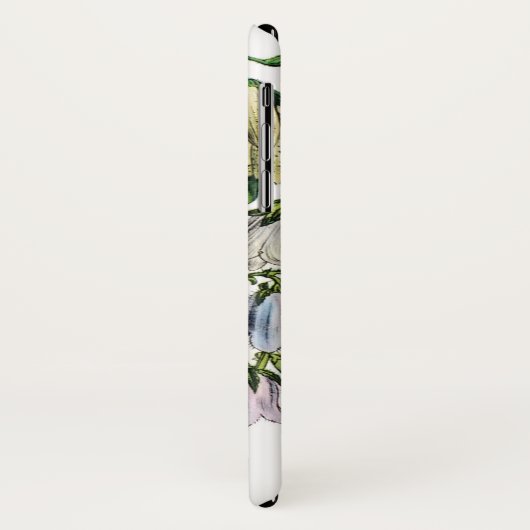 Personalisierte Blumen Case-Mate iPhone Hülle (Hinten/Links)