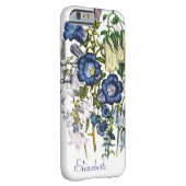 Personalisierte Blumen Case-Mate iPhone Hülle (Rückseite/Rechts)