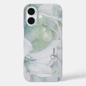 Personalisierte Blumen Case-Mate iPhone Hülle (Rückseite)