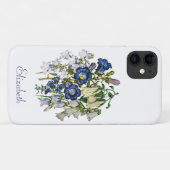 Personalisierte Blumen Case-Mate iPhone Hülle (Rückseite (Horizontal))