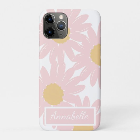 Personalisierte Blumen-iPhone-Hülle Case-Mate iPhone Hülle (Rückseite)