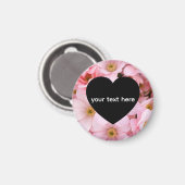 personalisierte Blumen Magnet (Vorderseite/Rückseite)