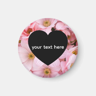 personalisierte Blumen Magnet