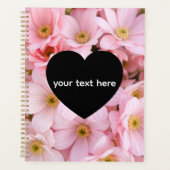 personalisierte Blumen Planer (Vorderseite)