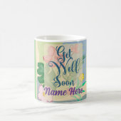 Personalisierte Blumenbeete Tasse (Mittel)