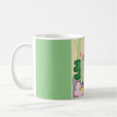 Personalisierte Blumenbeete Tasse (Links)