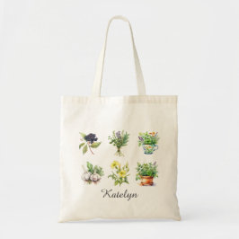 Personalisierte Blumenbouquet-Tasche Tragetasche