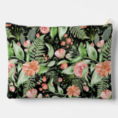 Personalisierte Blumenbrille Zubehörtasche (Rückseite)