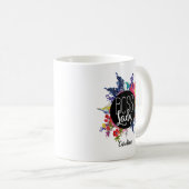 Personalisierte Blumendame Boss TASSE (VorderseiteRechts)