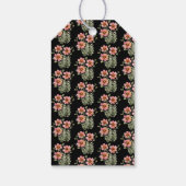 Personalisierte Blumendanken Tags Printable Geschenkanhänger (Rückseite)