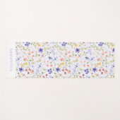 Personalisierte Blumenfarbe Yogamatte (Vorderseite (Horizontal))