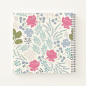 Personalisierte Blumenfreuden Notizblock (Rückseite)
