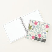 Personalisierte Blumenfreuden Notizblock (Innenseite)