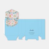 Personalisierte Blumengeburtstags-Geschenkbox Geschenkschachtel (Ungefaltet)