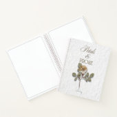 Personalisierte Blumengestecke Petals & Prose  Notizblock (Innenseite)