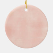 Personalisierte Blumengodmutterschmuck Keramik Ornament (Hinten)